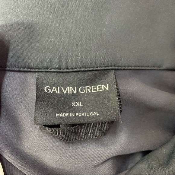 Galvin Green XXL Akron Golf Shirt Half Zip Gore-Tex Paclite Waterproof Windproof - Picture 8 of 9